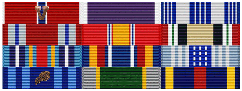 Capt. Jeremy Fresques Ribbon Rack