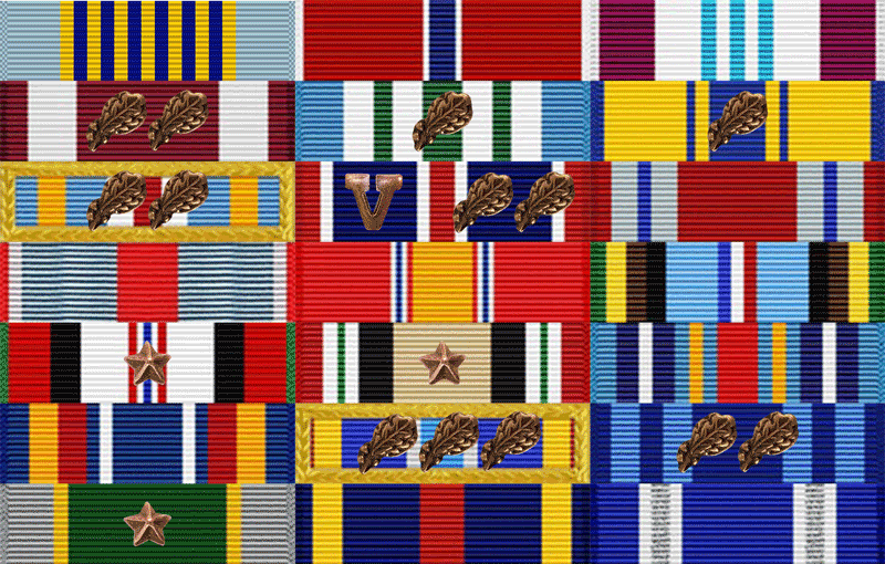 Capt. Jeremy Fresques Ribbon Rack