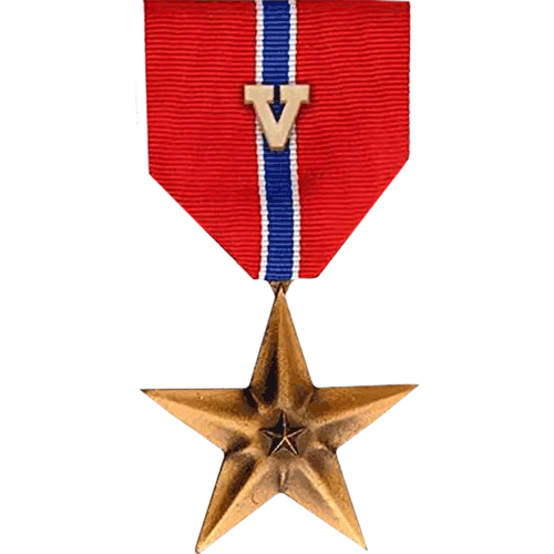 Brinze Star with Valor