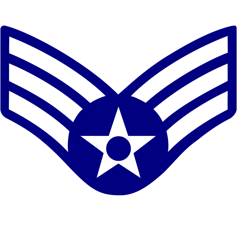 e4 SrA Rank Insignia