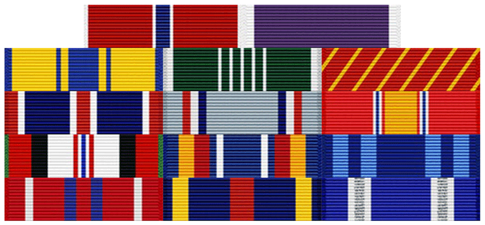 SSgt Dylan Elchin Ribbon Rack