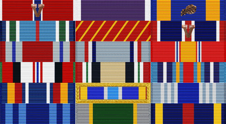 SrA Adam Servais Ribbon Rack