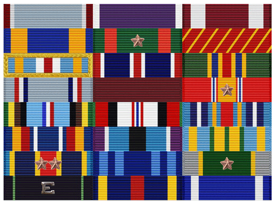 SrA Jason Cunningham Ribbon Rack