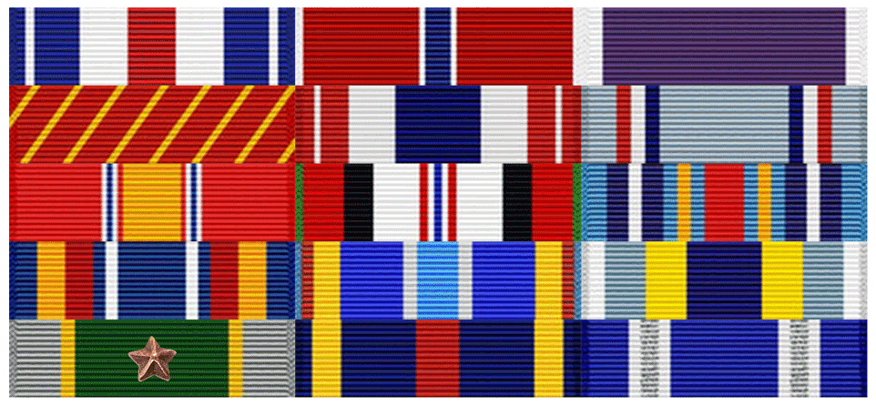 SrA Mark Forester Ribbon Rack