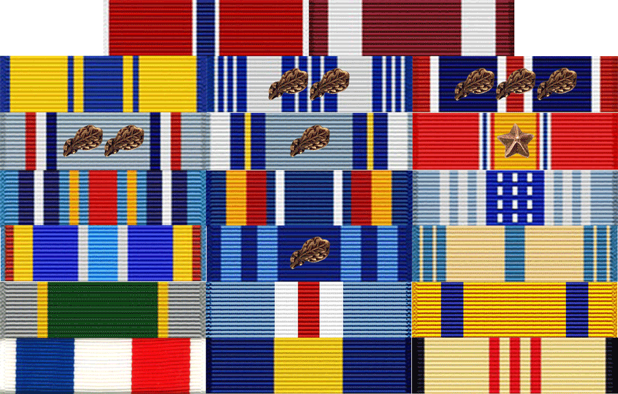 TSgt Martin Tracy Ribbon Rack