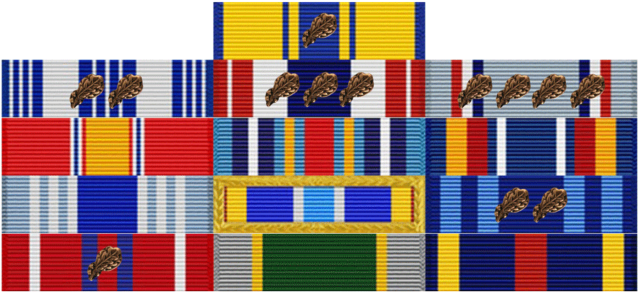 TSgt Marty Bettleyoun Ribbon Rack