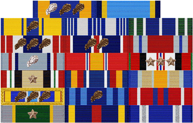 TSgt Sean Barton Ribbon Rack