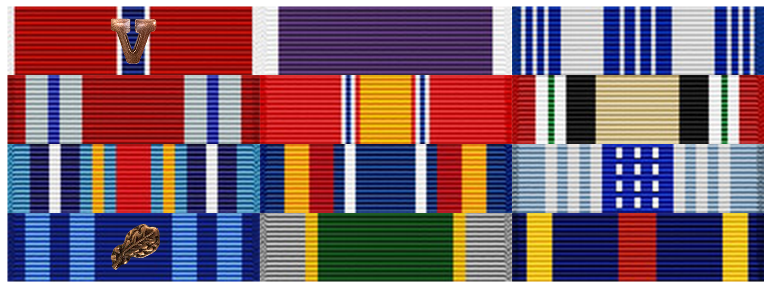 Capt. Jeremy Fresques Ribbon Rack
